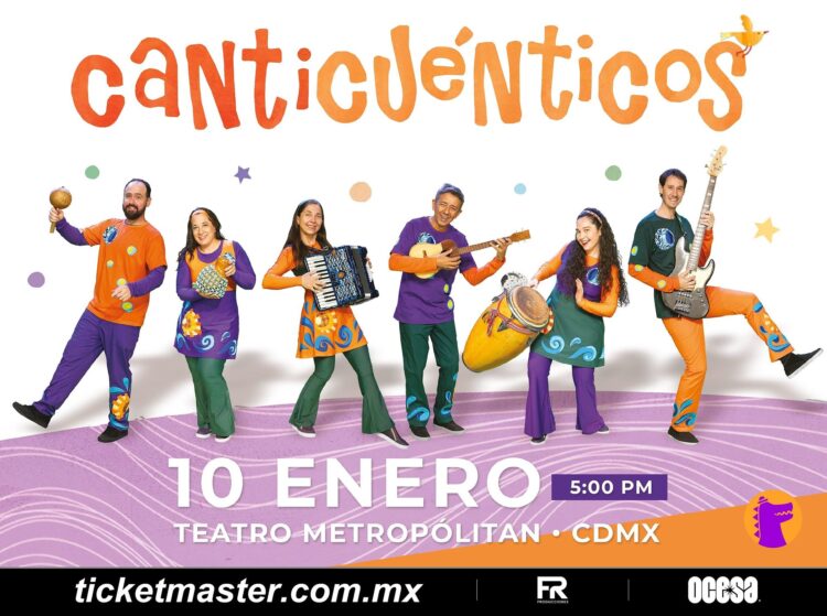 Canticuénticos llegará al Teatro Metropólitan para cantar, jugar e imaginar en familia